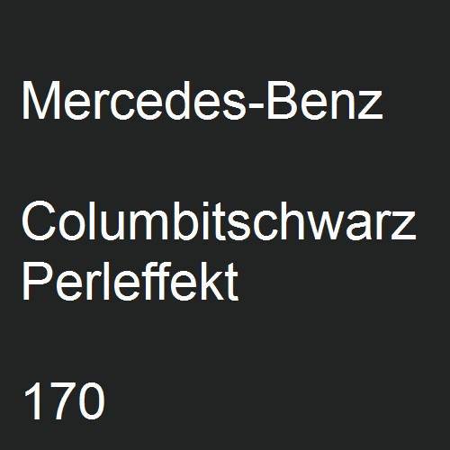 Mercedes-Benz, Columbitschwarz Perleffekt, 170.